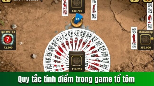 Quy tắc tính điểm trong game tổ tôm
